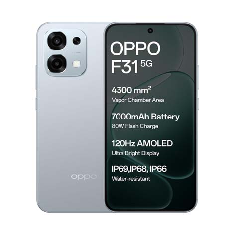 Oppo F31 5G (Cloud Green, 8GB RAM, 128GB Storage)