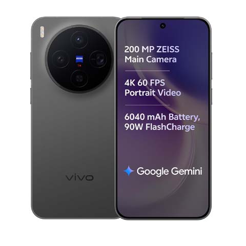 Vivo X300 5G (Elite Black, 12GB RAM, 256GB Storage)