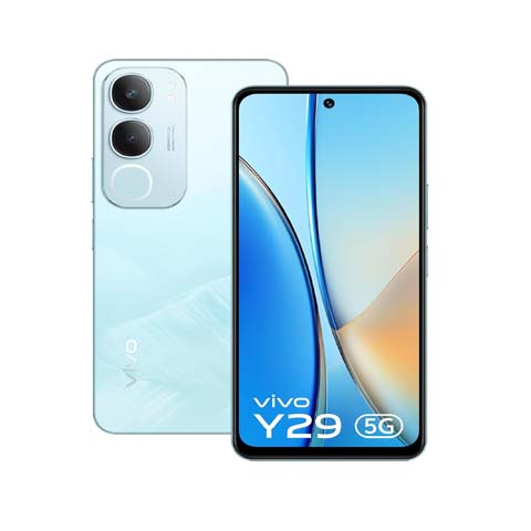 Vivo Y29 5G (Glacier Blue, 4GB RAM, 128GB Storage)