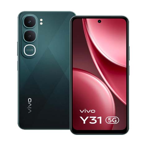 vivo Y31 5G (Diamond Green, 6GB RAM, 128GB Storage)
